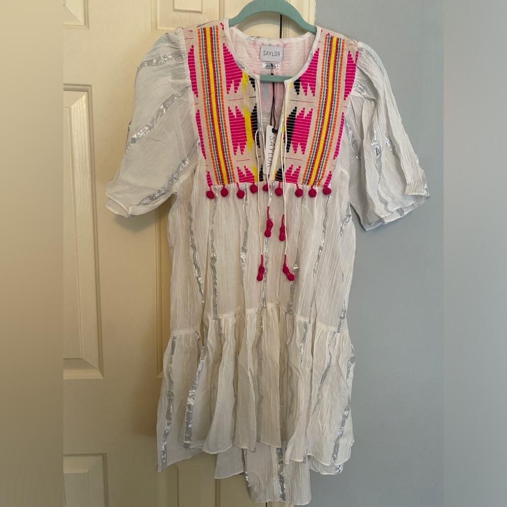 Saylor Multicolor beach coverup